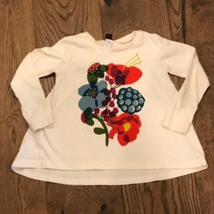 Tea long sleeve hi-low top